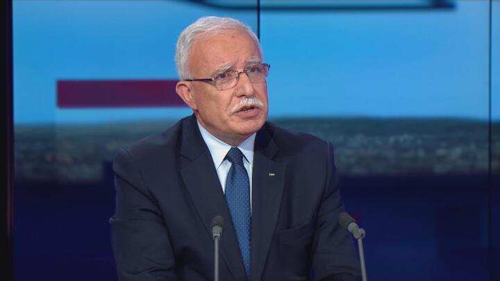 Riyad Al Maliki, Palestinian MAE